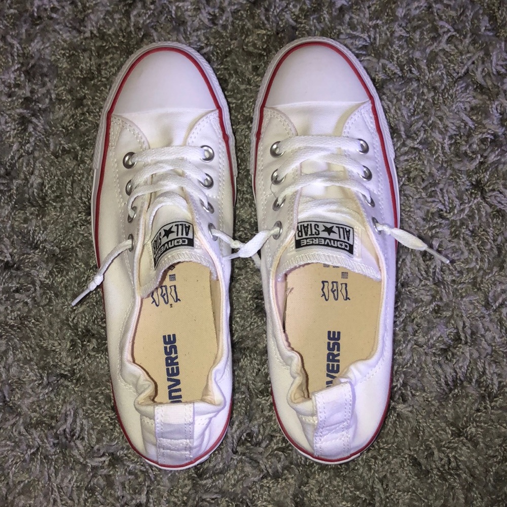 NEVER WORN! slip on converse
